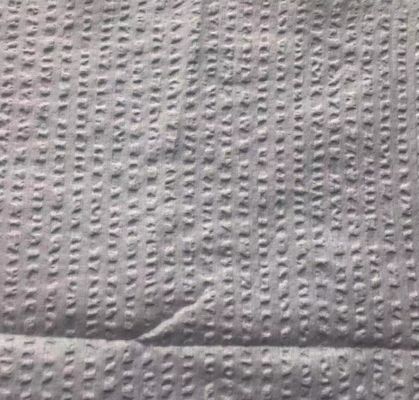 灰色の反応染められた115gsm綿のSeersuckerの生地