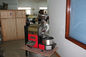 コーヒー冷却の皿が付いている304ss 3kg容量0.35kg/Hrのガスのコーヒー煎り器