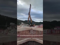 掘削機のエクステンション・アームの望遠鏡腕の掘削機の延長腕