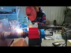 軸末端加工,自動溶接,糸製造のための持ち運び可能な軸末回転機