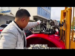 トラクター搭載の井戸掘削機