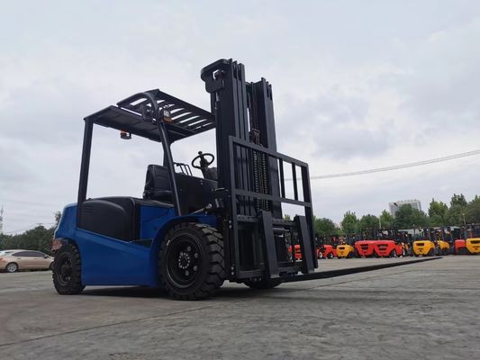 環境に優しいXDEMフォークリフト 5000kg 負荷容量 サイドシフトとオプションデュプレックスマストの電気バッテリー
