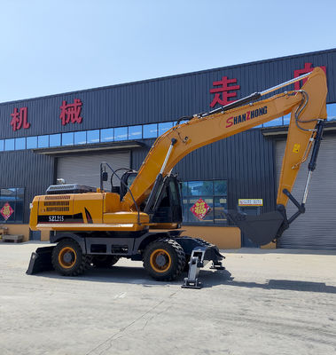 SHANZHONG 21トンのホイール掘削機 SZL215 水力掘削機