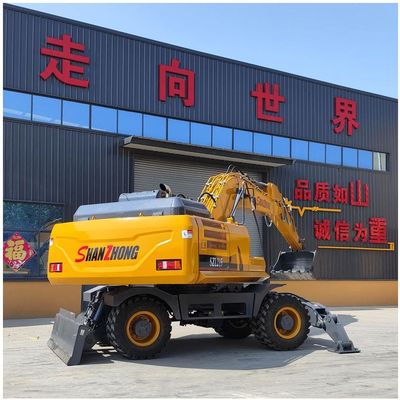 SHANZHONG 21トンのホイール掘削機 SZL215 水力掘削機