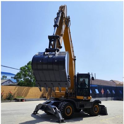 SHANZHONG 21トンのホイール掘削機 SZL215 水力掘削機