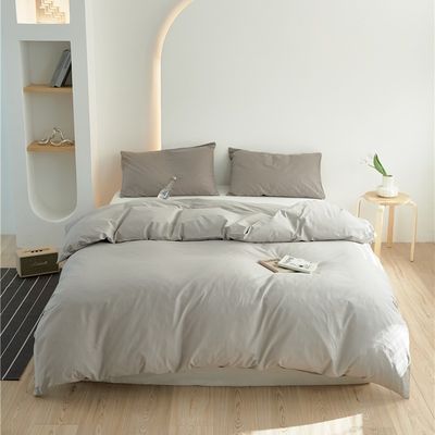 ベージュ 100% 純 長い ステープル 綿 毛布 寝具 セット 家具 寝具 コンフォート