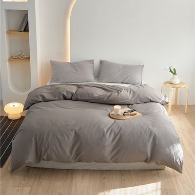 ライトグレー 100% 純 長い ステープル 綿 毛布 寝具 寝具