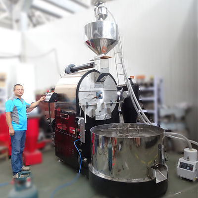 コーヒーロースター 工業用 工場用 コーヒーロースタリングマシン 50kg 60kg PLC制御付き