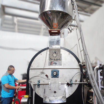 コーヒーロースター 工業用 工場用 コーヒーロースタリングマシン 50kg 60kg PLC制御付き