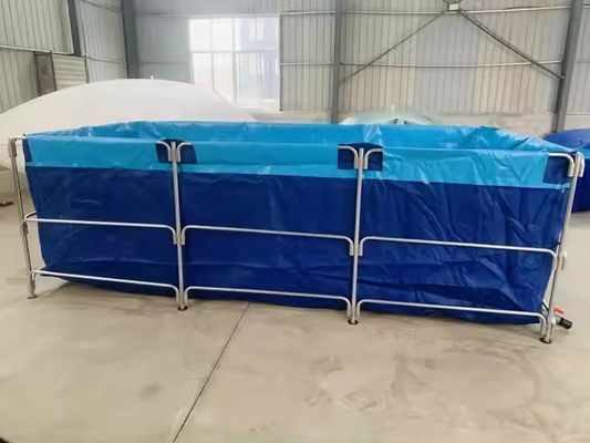 XDEM 農業 折りたたむ式PVC 方形タンク タンプーン 培養 方形 魚池 魚場用 矩形形