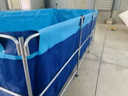 XDEM 農業 折りたたむ式PVC 方形タンク タンプーン 培養 方形 魚池 魚場用 矩形形