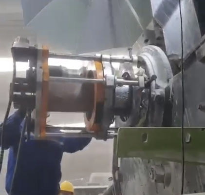 CE ポータブルジャーナルシャフトエンド旋盤 ベアリング用 100-300mm 200-400mm ポータブル旋盤