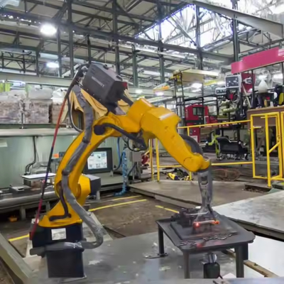 10kg 有用荷重 1700mm Reach 6 Aixs 産業ロボット腕 ステンレス鋼 ミグ 溶接 オートマティック 6軸ロボット 溶接 マニピレーター