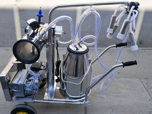 移動式羊のミルク機 小規模畜産農場用の防腐農場ミルク機
