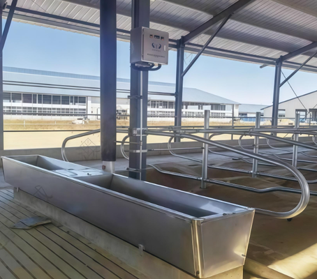 Powder Coated Corrosion Resistant Livestock Waterer for Easy Integration into Farm Water Systems