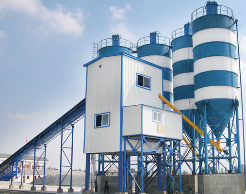 XDEM 固定コンクリート混合バッチプラント HZS60 60M3H 110kw