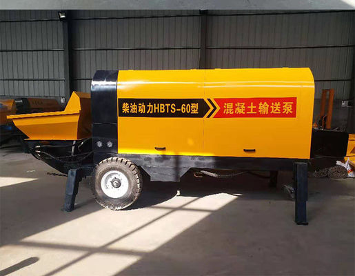 HBTS60 60M3/H コンクリート配送ポンプ XDEM 60立方メートルドラッグポンプ 7200kg