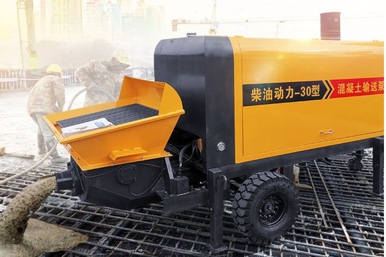 37KW XDEM コンクリート配送ポンプ 15Mpa 30立方メートルドラッグポンプ