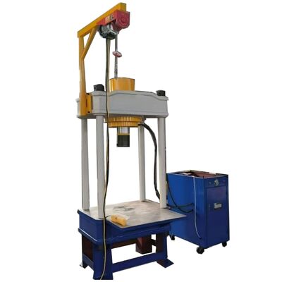 小松油圧ショベルアジャスタースプリング分解機 200T移動式作業台油圧プレス機 トラックピンプレス