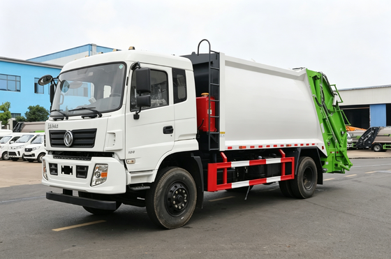 12m3廃物のコンパクターのトラック、190HP不用なコンパクター車