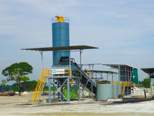 区分し、混合植物の道の建設機械125kw 400t/Hのコンクリート